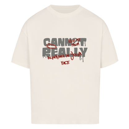You Cannot Oversized Basketball T-Shirt Natural Raw 100% Premium Baumwolle