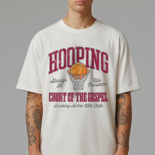 Hooping Oversized Shirt | Premium Bamwolle