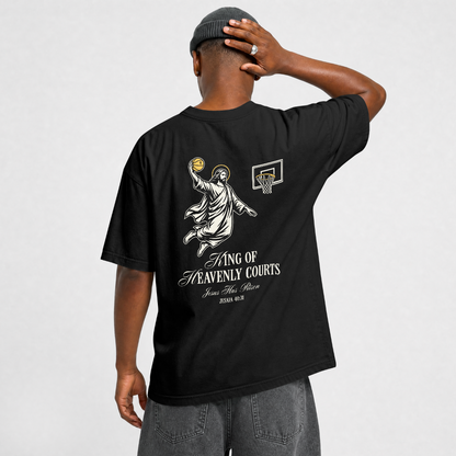 King of Heavenly Courts Oversized Shirt | Premium Cotton
