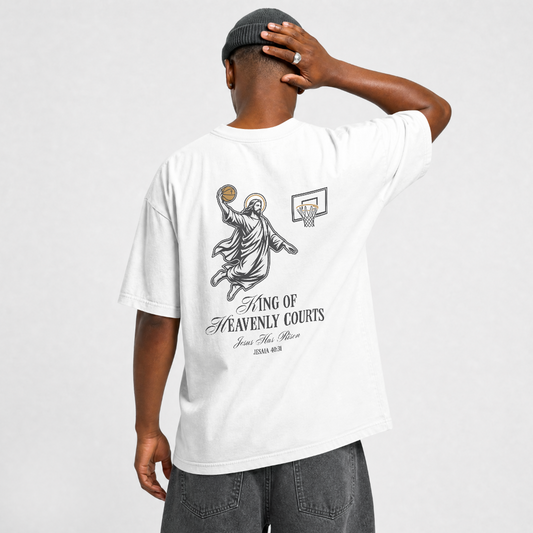 King of Heavenly Courts Oversized Shirt | Premium Baumwolle