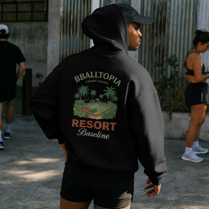 Court Sport Oversized Hoodie | Premium Baumwolle