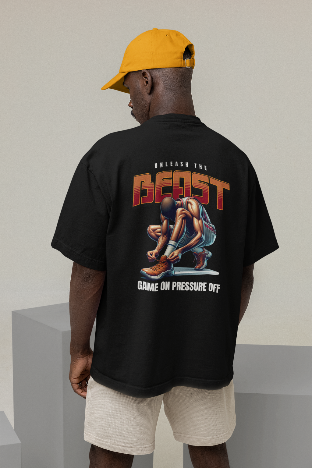 Unleash the Beast Oversized T-Shirt | Premium Baumwolle