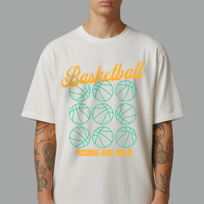 Basketball Oversized T-Shirt | Premium Baumwolle