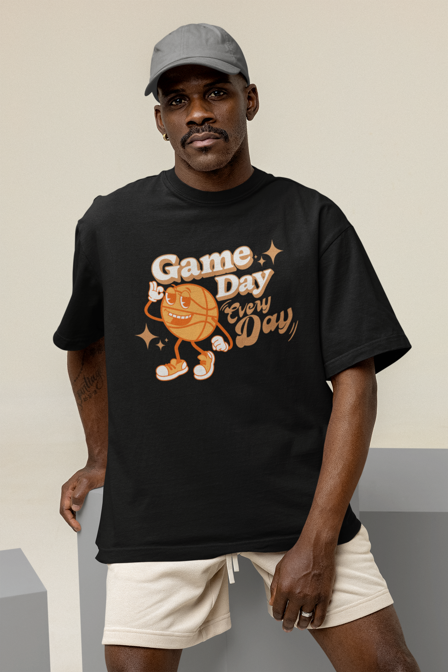Game day Oversized T-Shirt | Premium Baumwolle