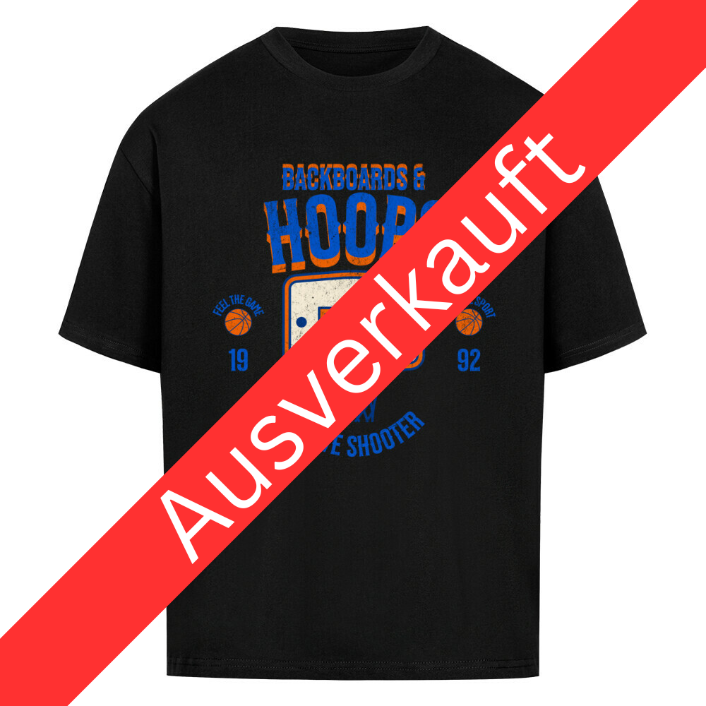 Backboards and Hoops T-Shirt Oversized | Premium Baumwolle