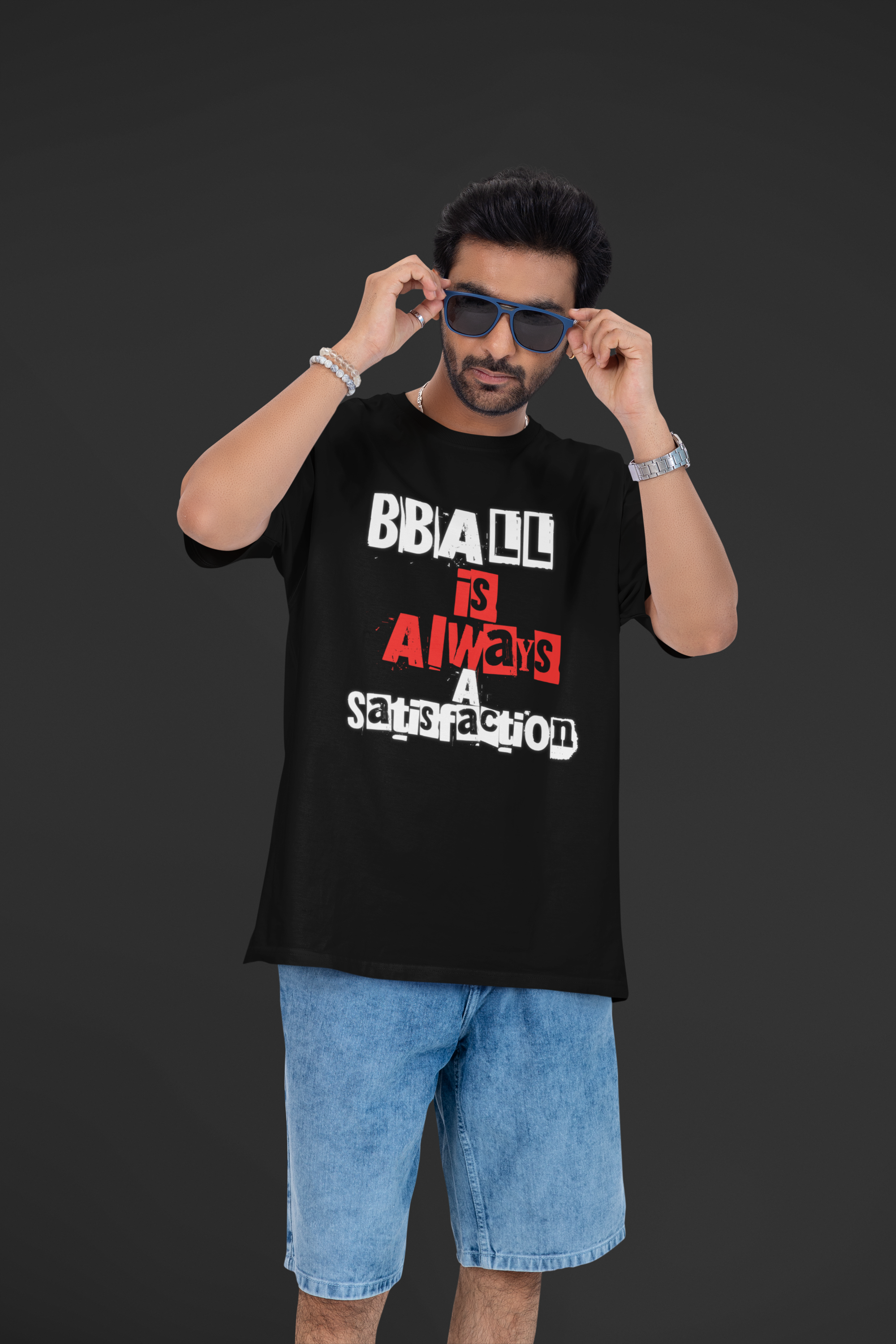 Bball is Satisfaction Oversized T-Shirt | Premium Baumwolle