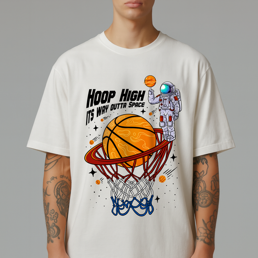 Hoop High Oversized T-Shirt | Premium Baumwolle