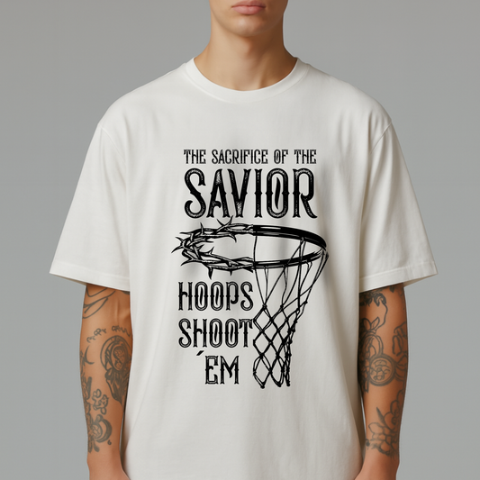 The Sacrifice Basketball - Oversized T-Shirt | Premium Baumwolle