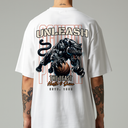 Unleash the Beast Oversized T-shirt | Premium Baumwolle